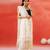 Ivory cream handloom jamdani saree