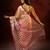 brown red handloom jamdani saree