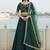 Green Art Silk Zari Sequin Embroidery Work Lehenga Choli