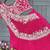 Pink Color Embroidery Sequence Work Silk Blend Lehanga Choli Set