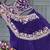 Purple Color Embroidery sequin Work Silk Blend Lehanga Choli Set