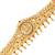 Gold plated faux ruby faux emerald & cz studded belly chain kamarbandh jewellery for women