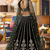 Green Georgette Zari Sequin Embroidery Work Lehenga Choli