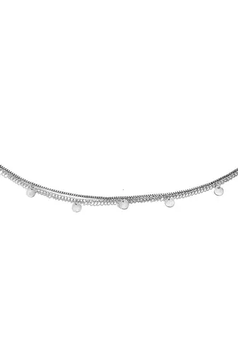 Silver plated 2 layer fancy waist chain belly chain kamarbandh jewellery for women