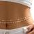 Gold plated beads studded belly chain kamarbandh waist chain belt body chain