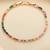Multicolor openable bracelet for women & girls | gold plated | crystals studded | festive stylish design jewellery