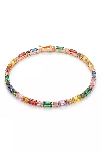 Multicolor openable bracelet for women & girls | gold plated | crystals studded | festive stylish design jewellery