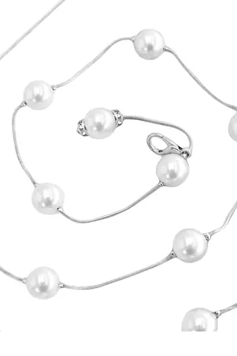 Silver plated beads waist chain kamar bandh fashionable & trendy belly chain