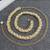 Gold plated white small beads braided waist belt kamar bandh jewellery stylish gift for women