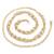 Gold plated white small beads braided waist belt kamar bandh jewellery stylish gift for women