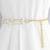 Gold plated pearl studded kamarbandh belly chain wrist belt fancy jewellery for women