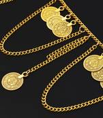 Gold plated taditional layer body chain belly chain kamarbandh waist chain belt dress