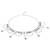 Silver plated taditional layer body chain belly chain kamarbandh waist chain belt dress