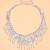 Silver plated waist belt kamar bandh comfortable & adjustable belly chain jewellery for women