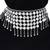 Silver plated waist belt kamar bandh comfortable & adjustable belly chain jewellery for women