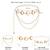 Moon star style gold plated waist belt kamar bandh belly chain trendy jewellery gift for women