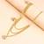Multi layer gold plate waist belt adjusted kamar bandh belly chain jewellery for women & girl