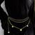 Multi layer gold plate waist belt adjusted kamar bandh belly chain jewellery for women & girl