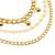 Multi layer gold plate waist belt adjustable kamar bandh belly chain & girl