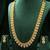 Long necklace earrings for women & girls | gold plated | cz studded | festive temple jewellery