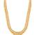 Gold plated ethnic long necklace earrings set traditional jewellery for women & girls