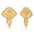 Gold plated ethnic long necklace earrings set traditional jewellery for women & girls