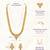 Long necklace earrings for women | gold plated | south indian traditional temple jewellery