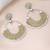 Oxidized silver gold plated lariya studded dangle earrings jewellery gift for women girls