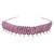 Oxidized silver plated faux ruby & lariya studded necklace earrings set jewellery for women