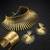 Gold plated choker necklace earrings cuff bracelet set fancy contemporary jewellery for women