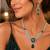 emerald green bridal jewellery set, silver cz necklace earrings, wedding choker set
