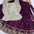 Maroon Silk Free Size Stitched Lehenga Choli with Embroidery & Zari Work