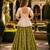Green Viscose Free Size Stitched Lehenga Choli with Embroidery & Sequence Work