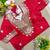 Red gotta patti party wear blouse