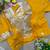 Yellow gotta patti party wear blouse