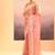 Blush pink embroidered tissue saree set