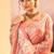 Blush pink embroidered tissue saree set