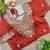 Orange gotta patti party wear blouse