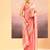 Rose pink embroidered tissue saree set