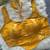 Yellow heavy banarasi corset style blouse