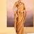 Classic gold embroidered tissue saree set