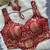 Maroon heavy banarasi corset style blouse