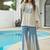 Ivory thread work pure cotton casual kurta set for women