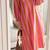 Pink stripes print pure cotton casual kurta set for women