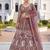 Exquisite Dusty perpal Embroidered Lehenga Choli Set for Wedding & Festive Wear