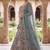 Peacock Sky Blue Embroidered Lehenga Choli with Net Dupatta – Traditional Wedding & Festive Wear for Women
