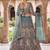Peacock Sky Blue Embroidered Lehenga Choli with Net Dupatta – Traditional Wedding & Festive Wear for Women