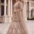 Premium Ethnic Designer Lehenga Choli Set for Women - Heavy Embroidered Peacock Motif Taupe Lehenga