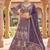 Elegant Purple Embroidered Lehenga Choli Set for Wedding & Festive Wear