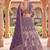 Elegant Purple Embroidered Lehenga Choli Set for Wedding & Festive Wear